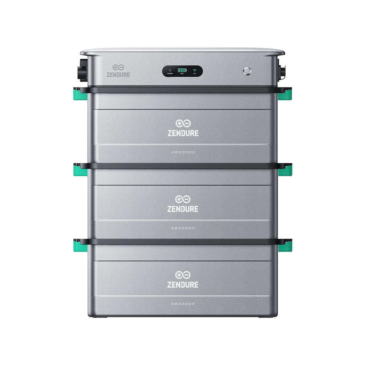 Zendure SolarFlow 2400 AC + 3x AB3000X - 8,640kWh